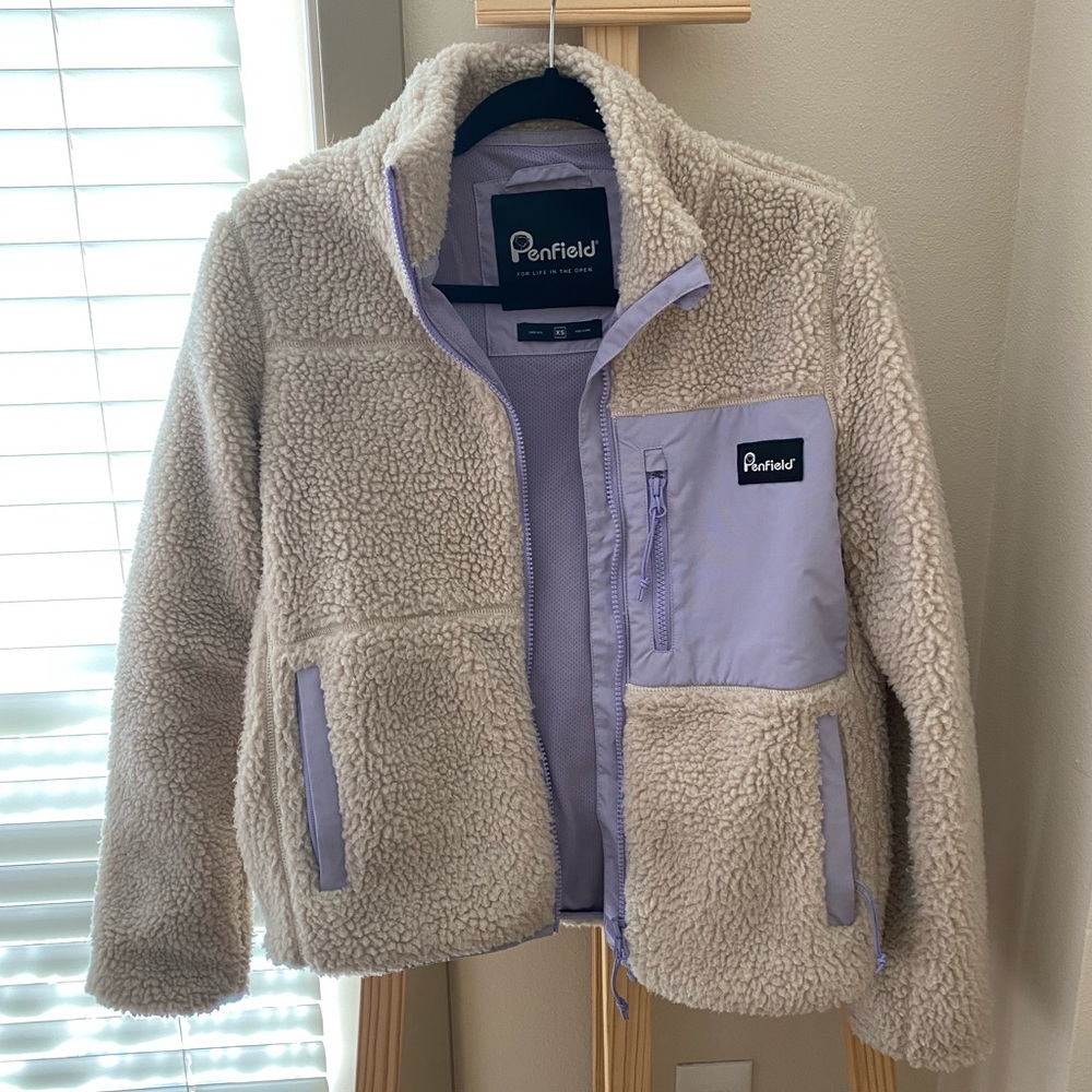 Penfield x Madewell Sherpa fleece jacket